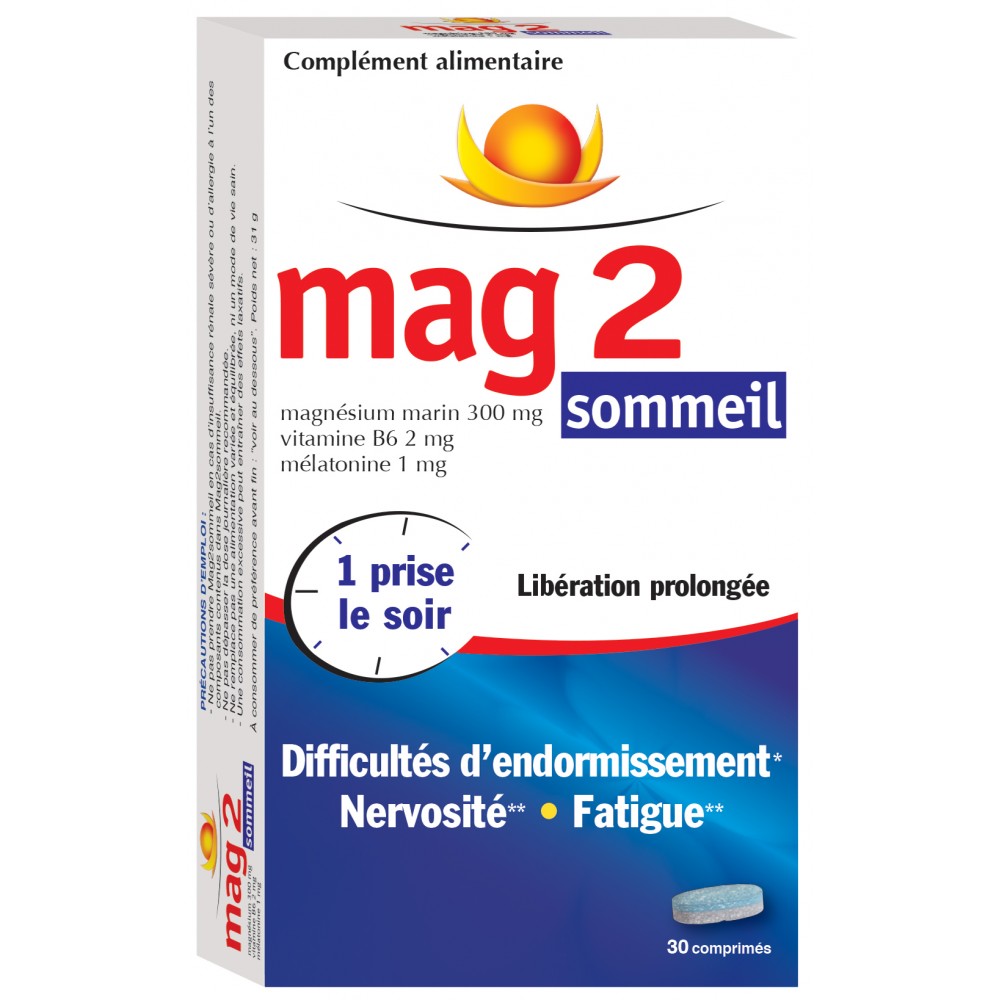 MAG 2 - Sommeil - 30 comprimés