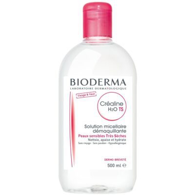 Créaline H2O TS - Solution micellaire démaquillante - 500ml