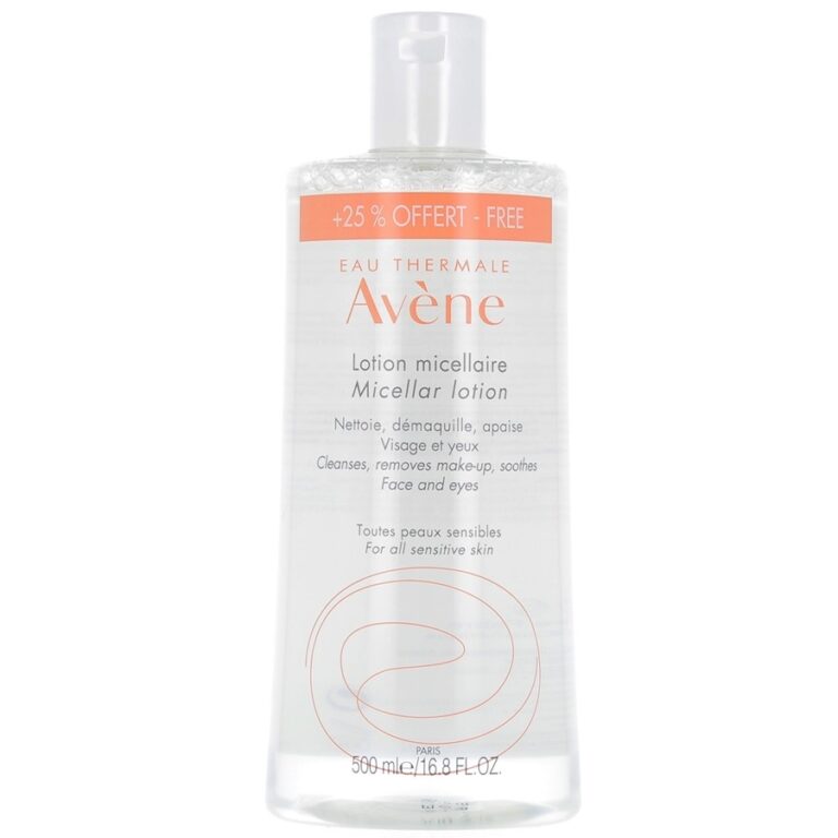 Lotion micellaire - Nettoie, démaquille, apaise - 500ml