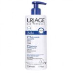 Uriage eau thermale - Bébé - 1ère huile lavante apaisante - Nettoie, relipide, protège - 500ml