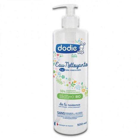 Eau nettoyante 3en1 - Siège, visage et corps - 500ml