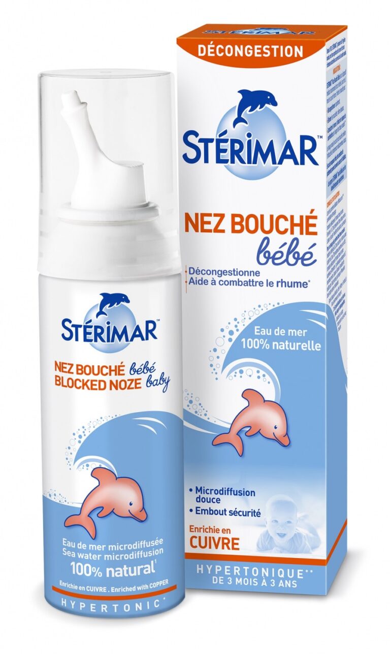 Nez bouché bébé - Décongestionne et aide à combattre le rhume - 100ml