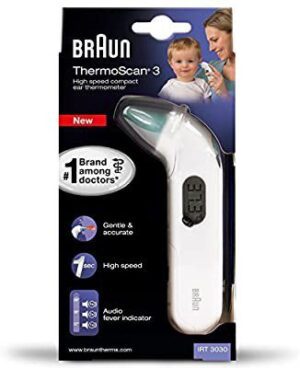 BRAUN - Thermoscan 3 Thermomètre Infrarouge
