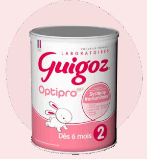 Guigoz Optipro HM-0 - Dès 6 mois - Système immunitaire - 800g