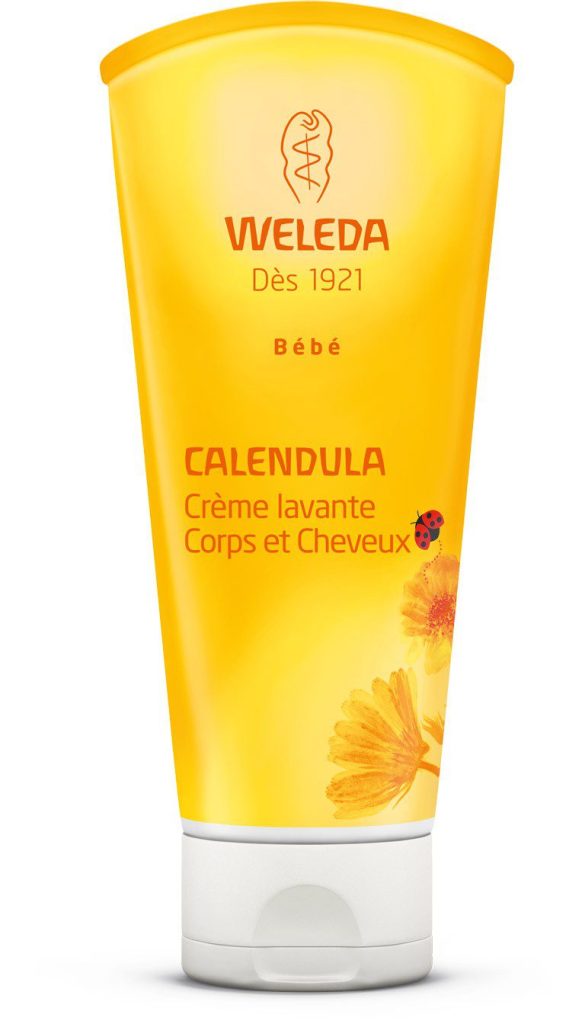 Weleda Bébé Crème Lavante Calendula Corps Et Cheveux Tube
