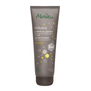 HOMME - Crème du barbier - Rasage et nettoyant visage - 125ml