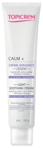 Topicrem - CALM+ Crème Apaisante Légère 40 ml
