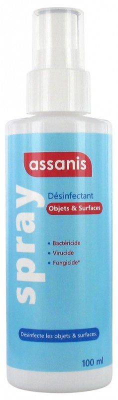 Spray désinfectant - Objets et surfaces - 100ml