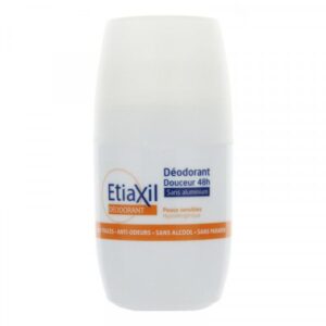 ETIAXIL - Déodorant roll douceur 48h - Sans aluminium - Peau sensible - 50ml