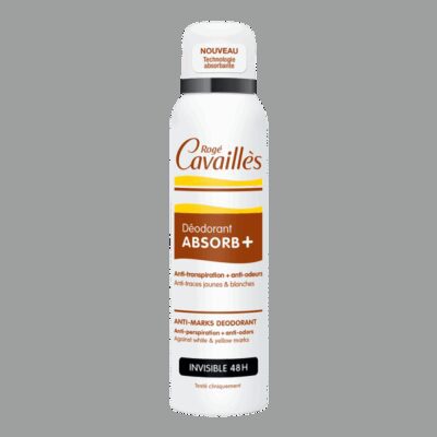 Anti transpirant + anti odeurs - Anti trances - Invisible 48h - 150ml