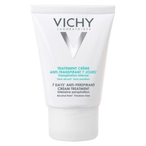 Traitement crème anti-transpirant 7 jours - Transpiration intense - Sans alcool - 30ml