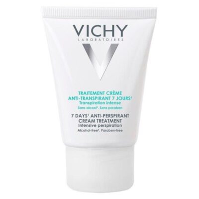 Traitement crème anti-transpirant 7 jours - Transpiration intense - Sans alcool - 30ml