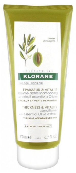 Baume après-shampooing à l'extrait essentiel d'Olivier - 200ml