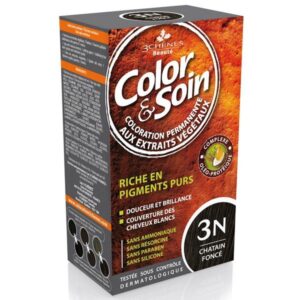 Color & soin - Riche en pigments purs - 3N - Châtain foncé - 135ml