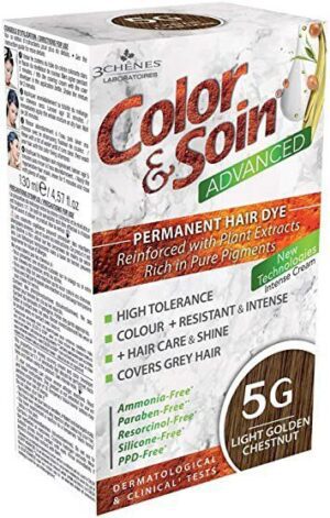 Color & soin - Advanced - Coloration permanente - 5N - Châtain clair - 130ml