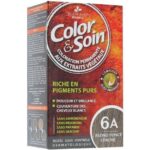 Color & soin - Riche en pigments purs - 6A - Blond foncé cendré - 135ml