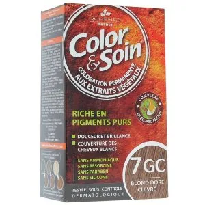 Color & soin - Riche en pigments purs - 7GC - Blond doré cuivré - 135ml