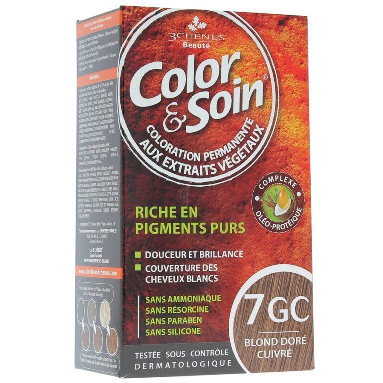 Color & soin - Riche en pigments purs - 7GC - Blond doré cuivré - 135ml