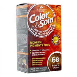 Color & soin - Riche en pigments purs - 6B - Marron cacao - 135ml
