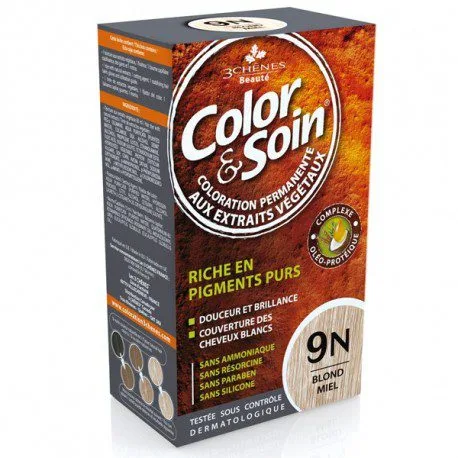 Color & soin - Riche en pigments purs - 9N - Blond miel - 135ml