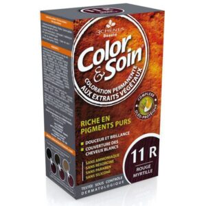Color & soin - Riche en pigments purs - 11R - Rouge myrtille - 135ml