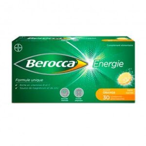 Berocca énergie - Goût orange - 30 comprimés