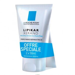La Roche-Posay - Crème mains réparatrice lot de 2 x 50ml