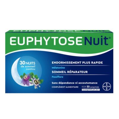 Euphytose - Sommeil nuit - 30 comprimés