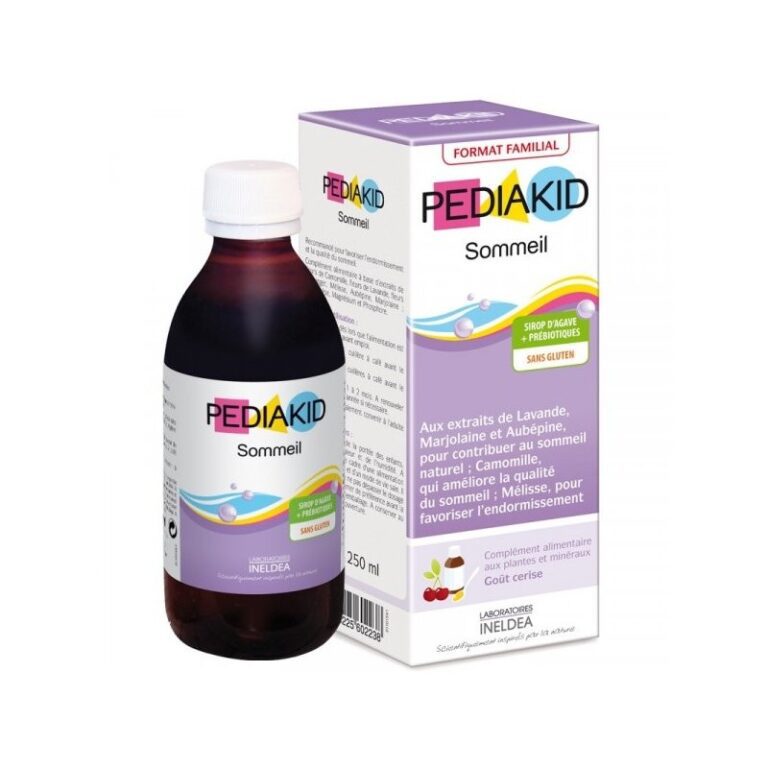 Pediakid - Sommeil - Sirop goût cerise - 250ml
