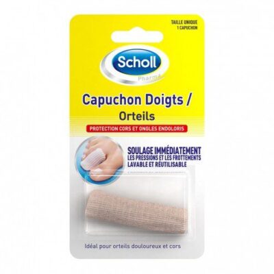 Capuchon doigts / Orteils - Protection cors et ongles endoloris - Soulage immédiatement - 1 capuchon