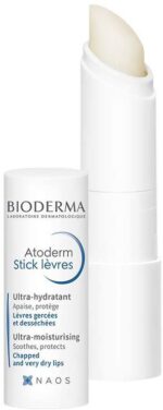Atoderm stick lèvres - Ultra hydratant - Apaise, protège - Lèvres gercées et dessechées