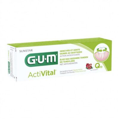 GUM ActiVital - Gencives et dents saines au quotidien - Action antioxydente - 75ml
