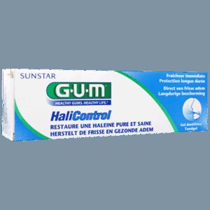 GUM HaliControl - Restaure une halaine pure et saine - Gel dentifrice - 75ml