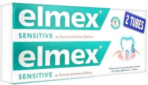Elmex sensitive - Triple action efficace pour les dents sensibles - Lot de 2 x 75ml