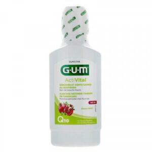 GUM ActiVital - Gencives et dents saines au quotidien - Bain de bouche fluoré - 300ml