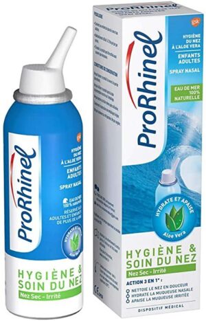 Prorhinel - Hygiène et soin du nez - Nez sec ou irrité - Hydrate et apaise - 100ml