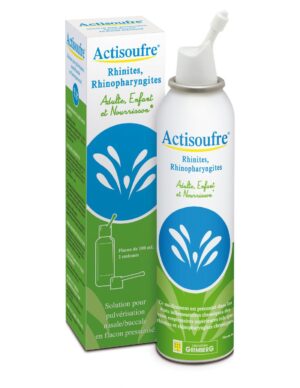 Actisoufre - Rhinites, rhinopharyngites - Adulte, enfant et nourrisson - 100ml