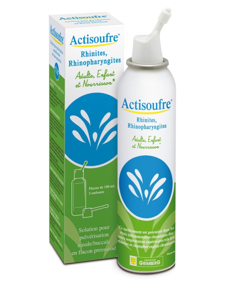Actisoufre - Rhinites, rhinopharyngites - Adulte, enfant et nourrisson - 100ml