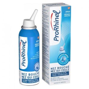Prorhinel - Nez bouché / Nez qui coule - Lavage nasal en cas de rhume - Enfants / Adultes - 100ml