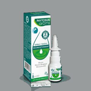 Phytosun Aroms - Spray nasal décongestionnant - Rhume / Rhinite allergique / Rhinosinusite - 20ml