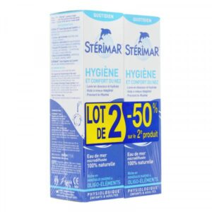 Stérimar - Hygiène et confort du nez - Enfants et adultes - Lot de 2 x 100ml