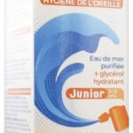 Audispray - Hygiène de l'oreille - Eau de mer purifiée + gynécol hydratant - Junior (3-12ans) - Nettoie et prévient la formation