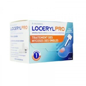 Loceryl pro - Traite les mycoses des ongles avec bouchon applicateur - 1 application par semaine