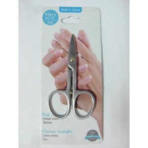 Vitry nail care - Ciseaux à ongles - Lames droites, inox - Fabrication française