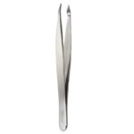 Pince à épiler YATAGAN - Mors éffilés, inox - 9 cm - Fabrication française