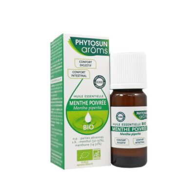 PHYTOSUN AROMS - Huile essentielle Menthe Poivrée - Mentha piperita - 10ml