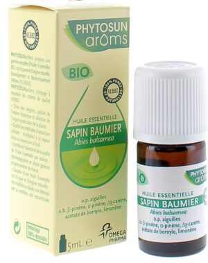 PHYTOSUN AROMS - Huile essentielle Sapin Baumier - Abies balsamea - 5ml