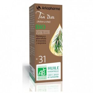 Arkopharma - Huile essentielle 100% pure et naturelle - Tea Tree - Melaleuca alternifolia - 10ml