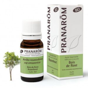 Pranarom - Huile essentielle 100% pure et naturelle - Bois de Rose - Aniba rosaeodora ssp amazonica - 10ml