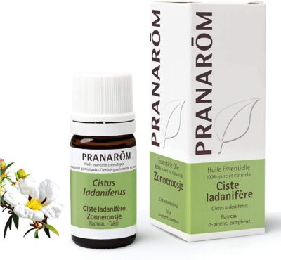 Pranarom - Huile essentielle 100% pure et naturelle - Ciste ladanifère - Cistus ladaniferus - 5ml